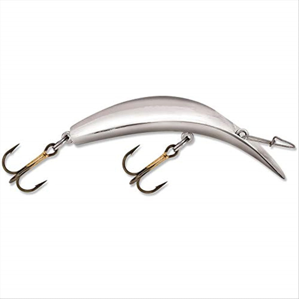 Luhr Jensen Kwikfish X-Treme Silver 3-38 diving lure for deep-water trolling