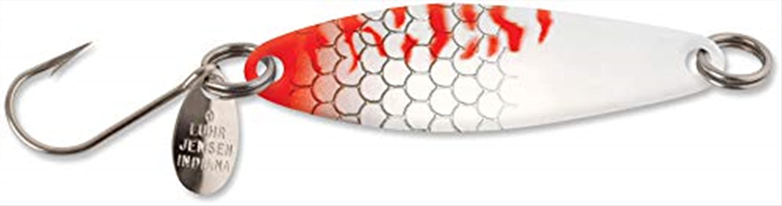 Luhr-Jensen Needlefish Bubba lure with copper finish for versatile trout trolling.