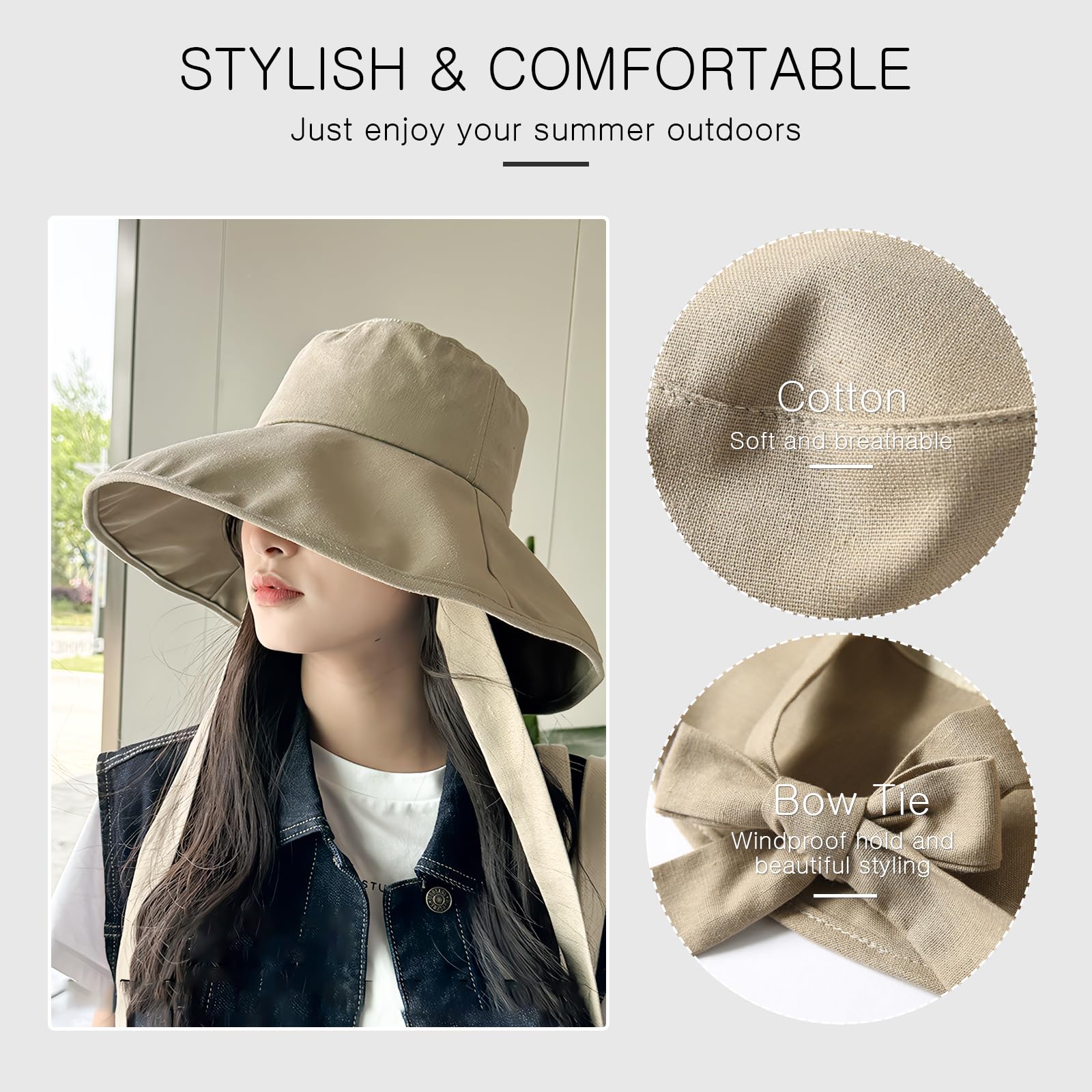 Top-down view of the black sun hat silhouette