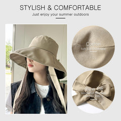 Top-down view of the black sun hat silhouette