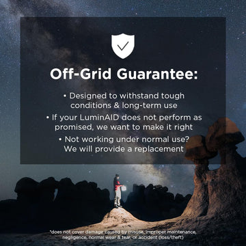 LuminAID Max Inflate recharges in sunlight for reliable off-grid lighting.