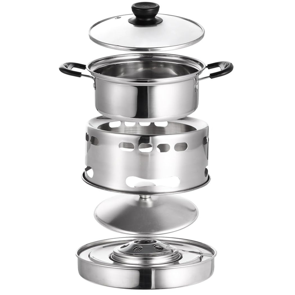 LUMINFLY easy to clean stainless steel design after cooking outdoors