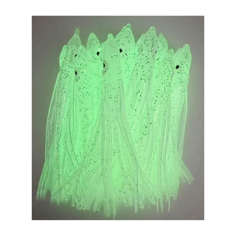 Luminous clear octopus glow skirts in size 2.76 inches