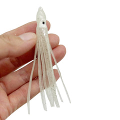 Luminous clear octopus glow skirts in size 3.54 inches