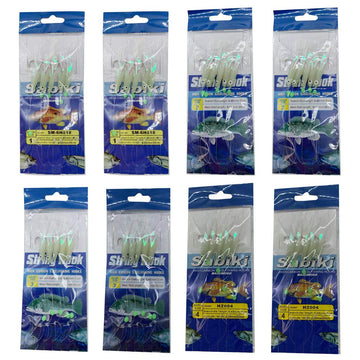 Luminous sabiki flasher rig for fishing lure flasher