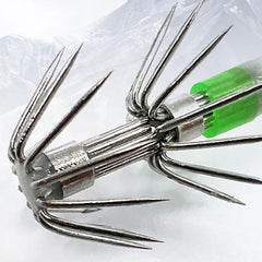 Luminouse glow squid bait underwater light boosts night fishing visibility
