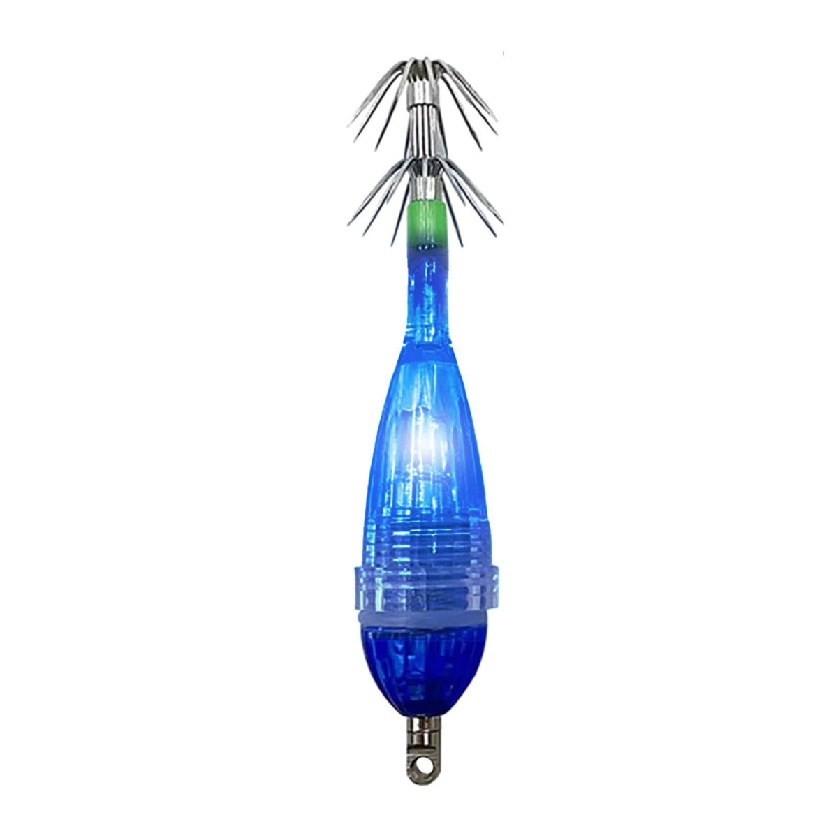 Luminouse LED squid jig hook 8cm glowing lure to attract squid at depth