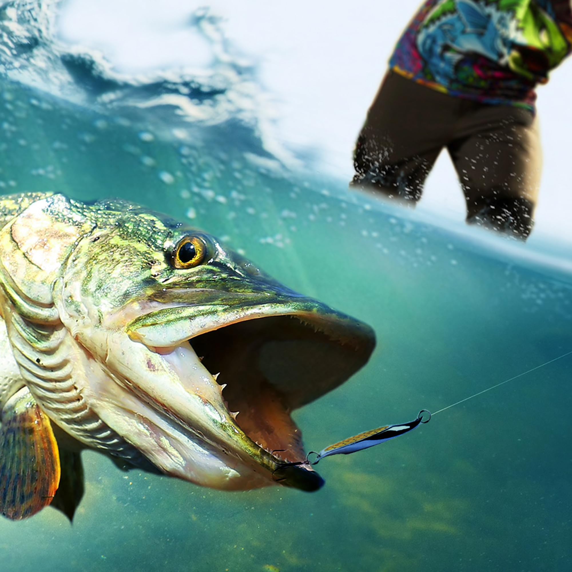 Lumista spoons work in freshwater and saltwater for bass to salmon.