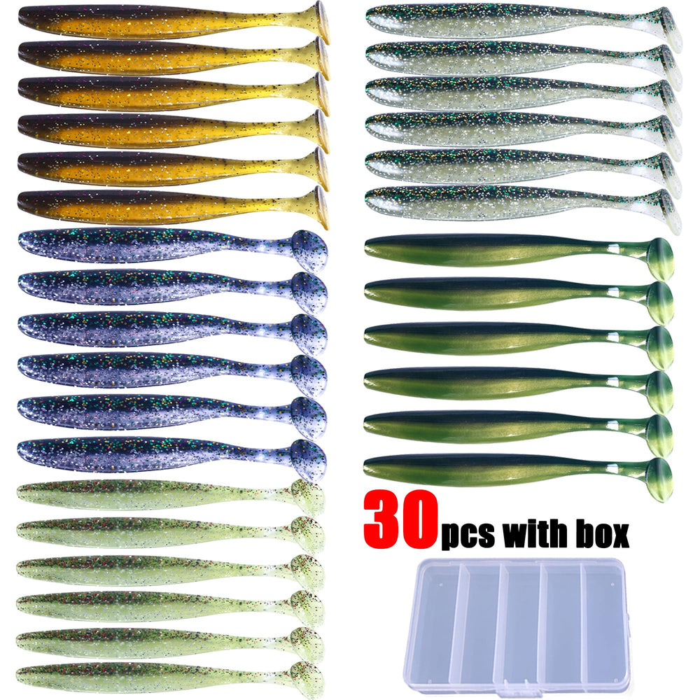 Lumista lifelike swimbaits texture delivers natural movement in water.