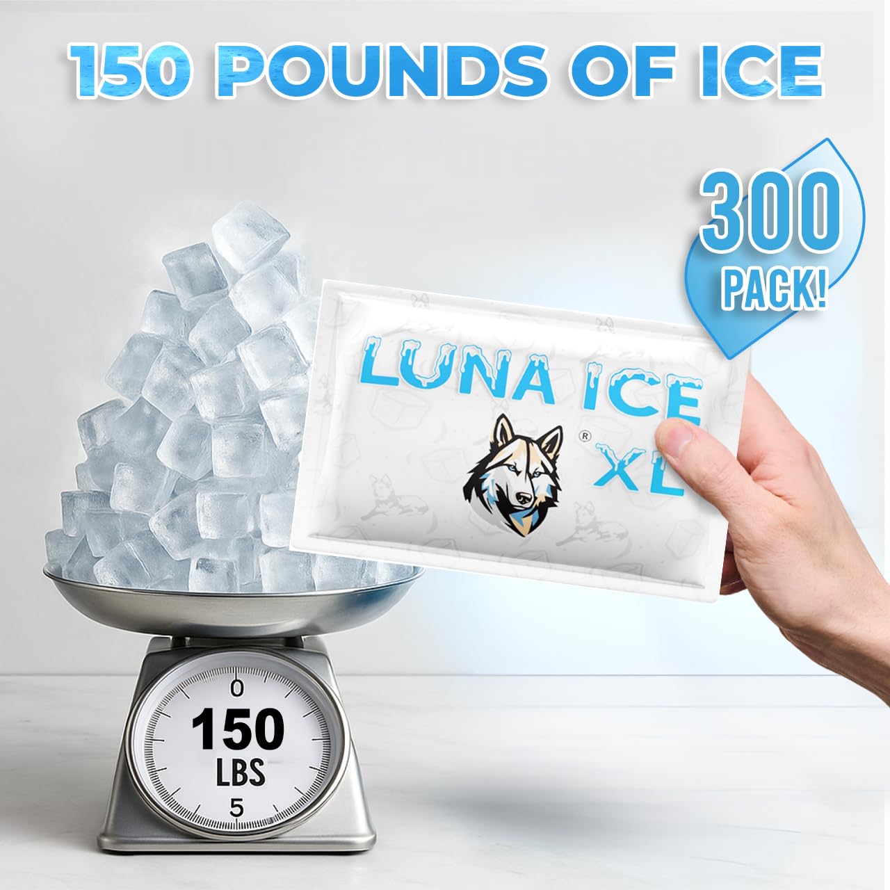 Luna Ice BPA-free reusable gel bricks for safe food transport