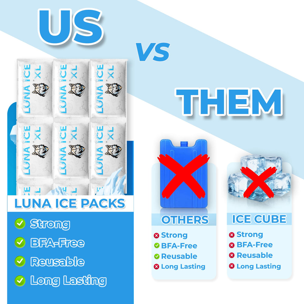 Luna Ice versatile lunch box packs fit bags and meals