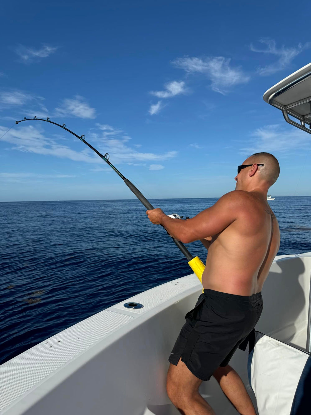 Buoyant design keeps rod afloat after a drop