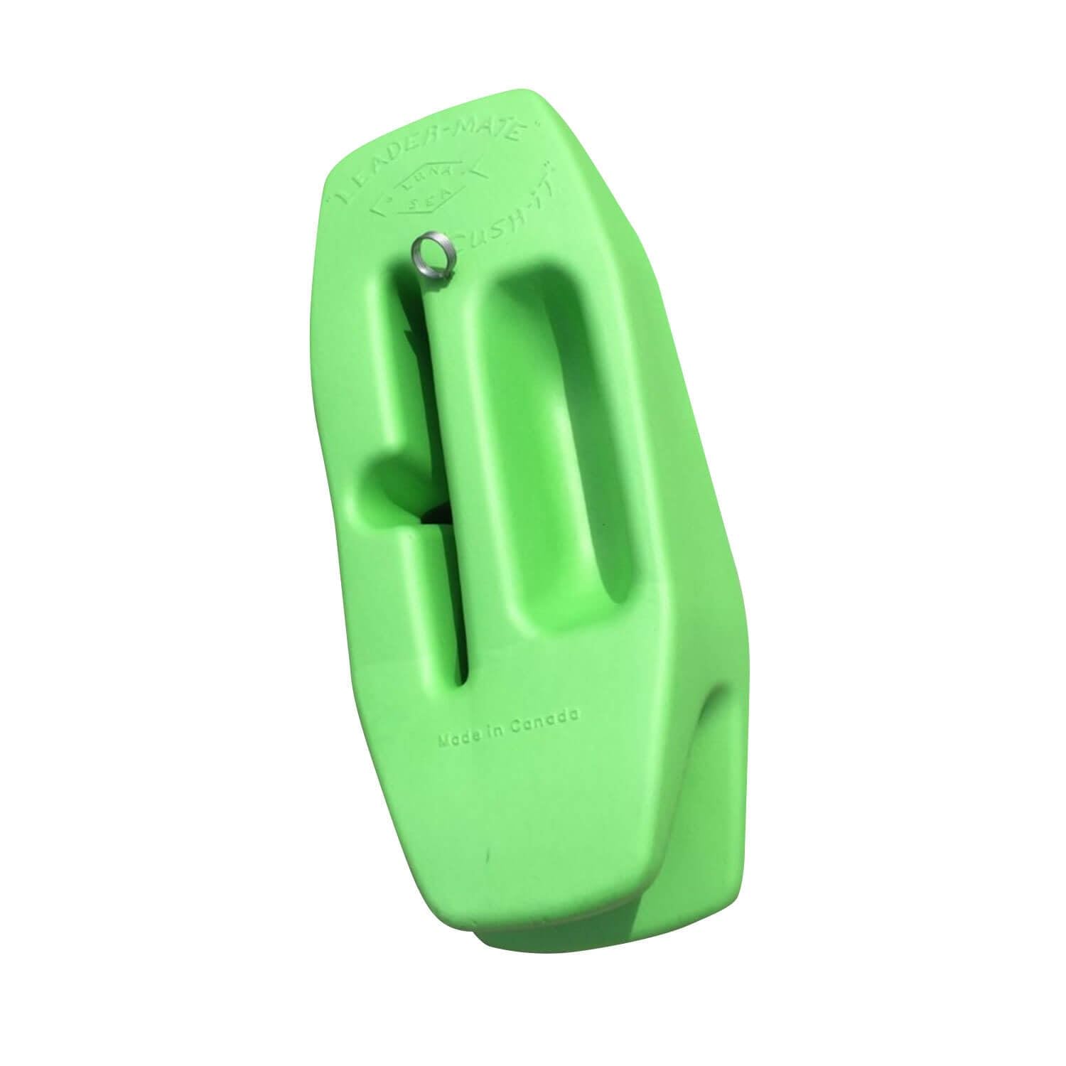 Luna Sea Leader-Mate patented storage pockets securely hold hooks and sinkers.