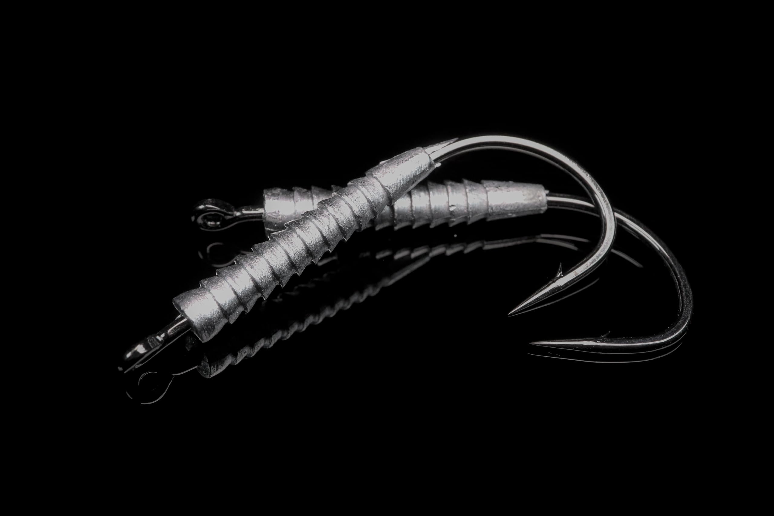 Lunker City corrosion-resistant heavy hook ready for saltwater use.