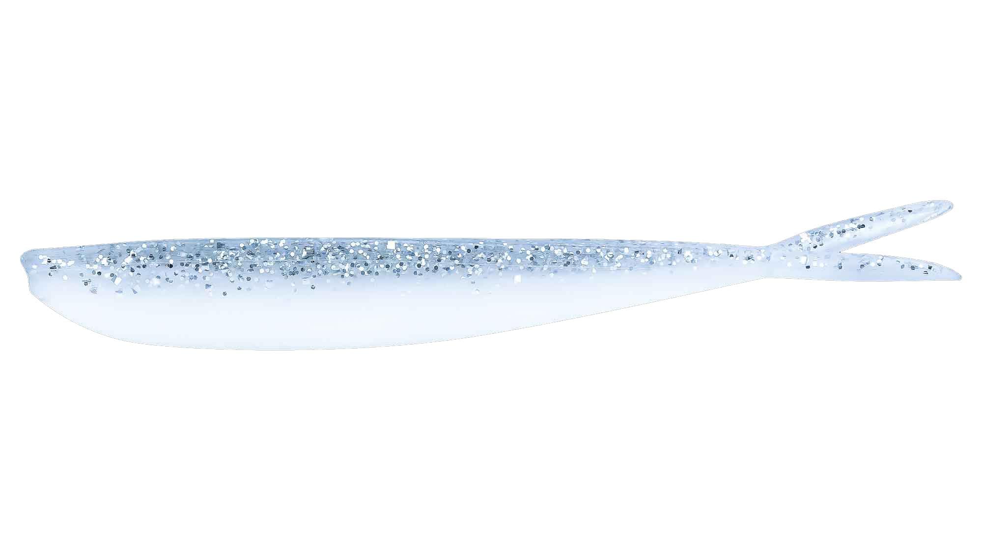 Lunker City Fin-S Fish 10-inch split-tail lure, ideal for bass and walleye jigging.