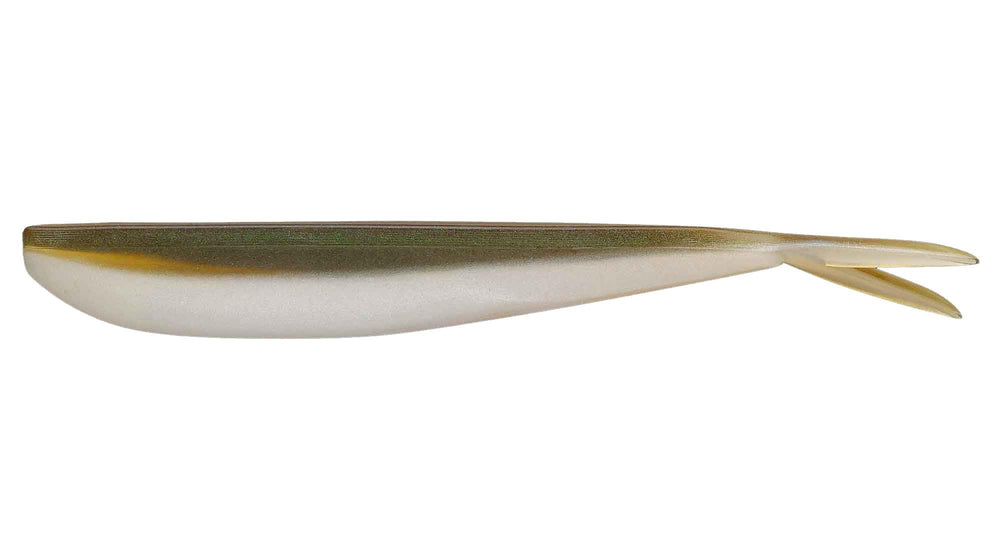 Lunker City Fin-S Fish 10in split-tail jerk bait for bass and walleye fishing