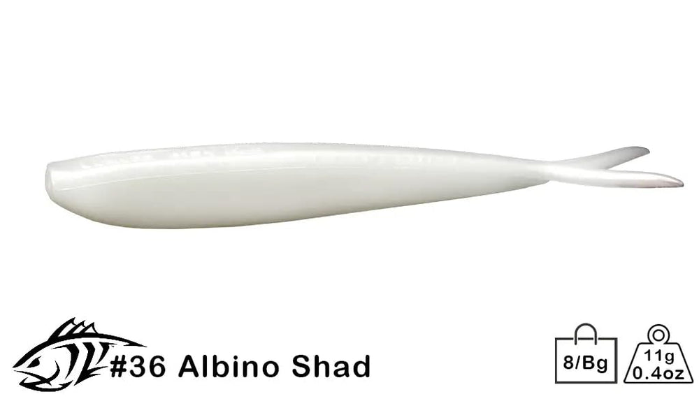 Lunker City Fin-S Fish close-up fork tail highlights lifelike action.