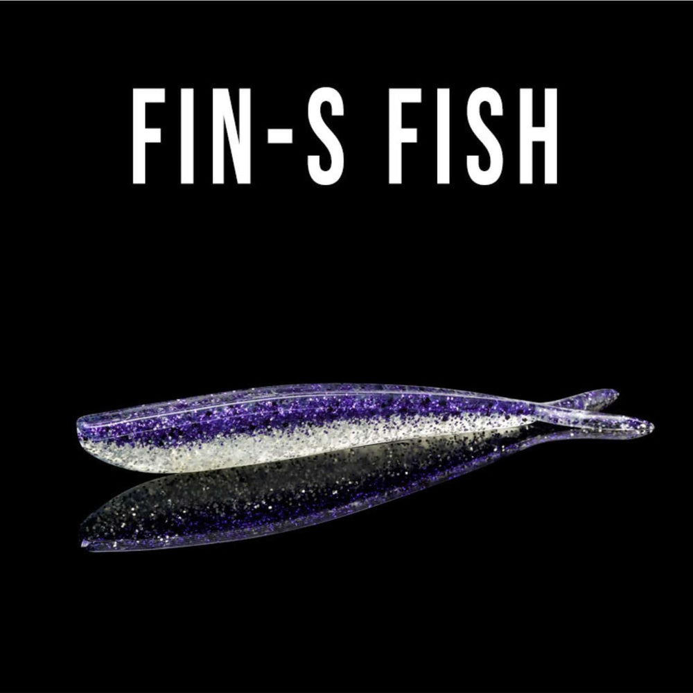 Lunker City Fin-S Fish Made-in-USA badge emphasizes domestic craftsmanship.