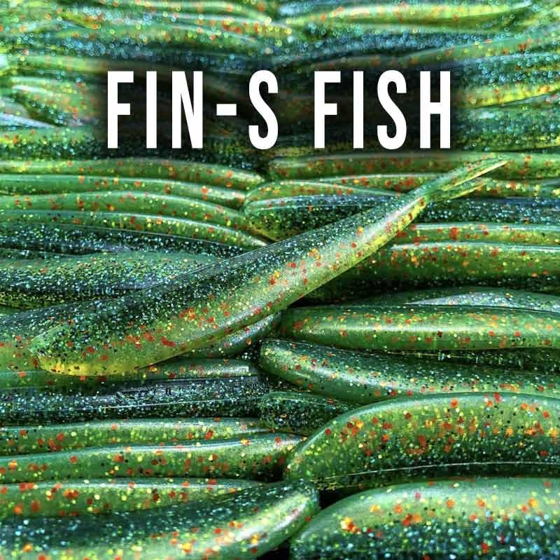 Original Fin-S Fish design offering versatile multi-species lure action