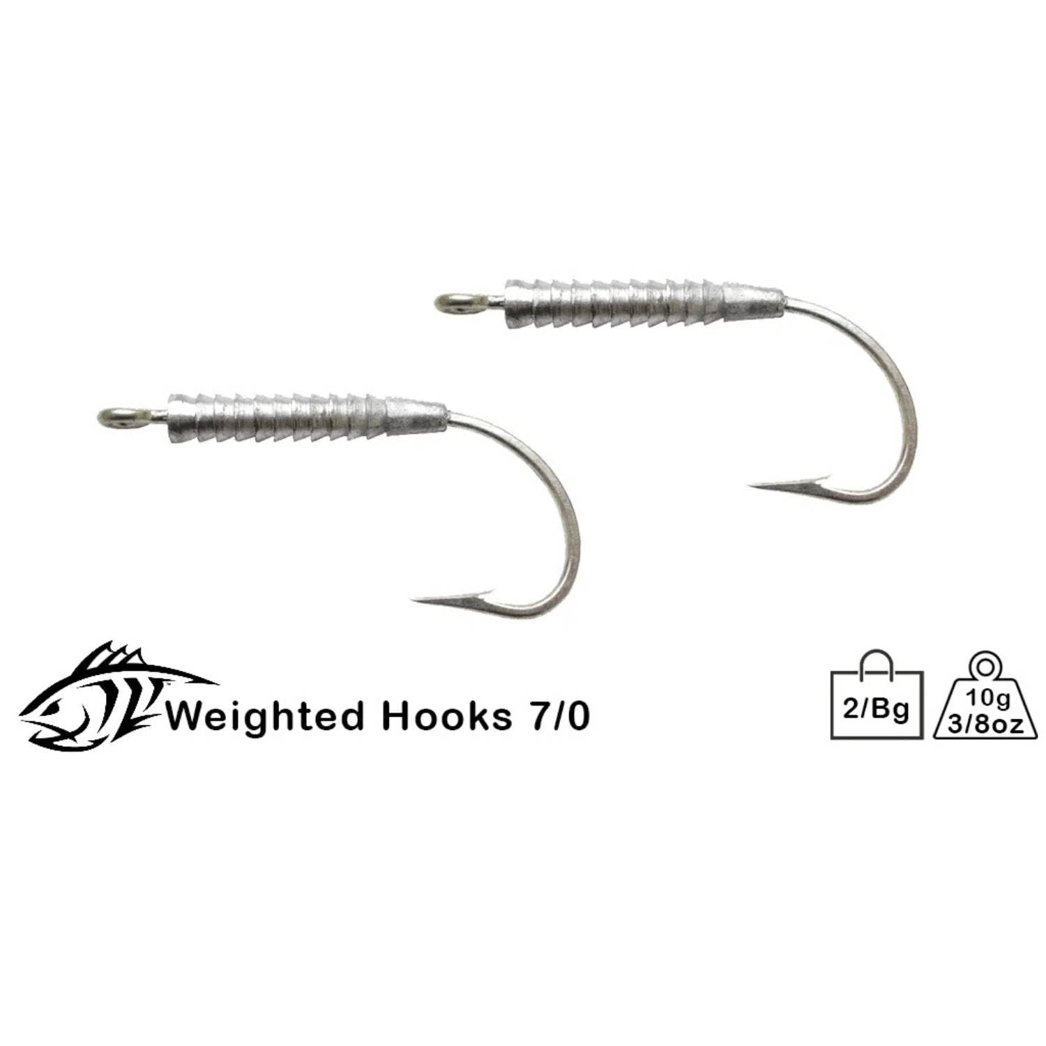 LunkerGrip cone secures the bait on a Lunker City hook.
