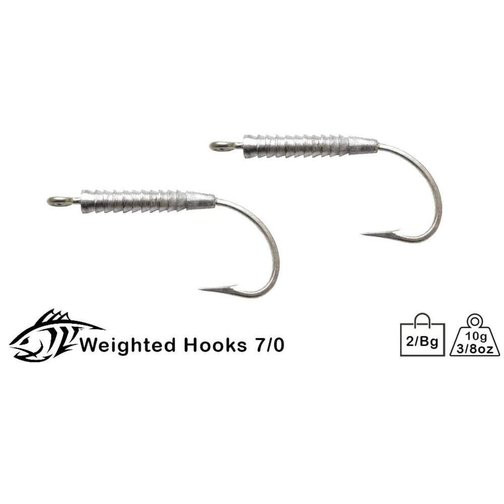 LunkerGrip cone secures the bait on a Lunker City hook.