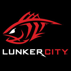 Lunker City offset hook side view showing bent point for better hook setting