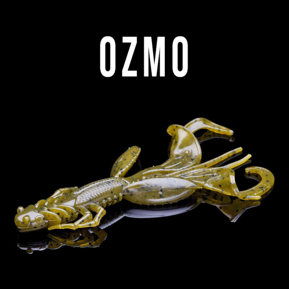 Lunker City Ozmo transformer lure in use for bass angling.