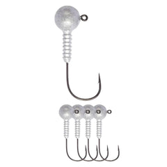 Lunker City Pro Lite Round Jig Head 3/8oz offers precise weight for light tackle bass fishing.