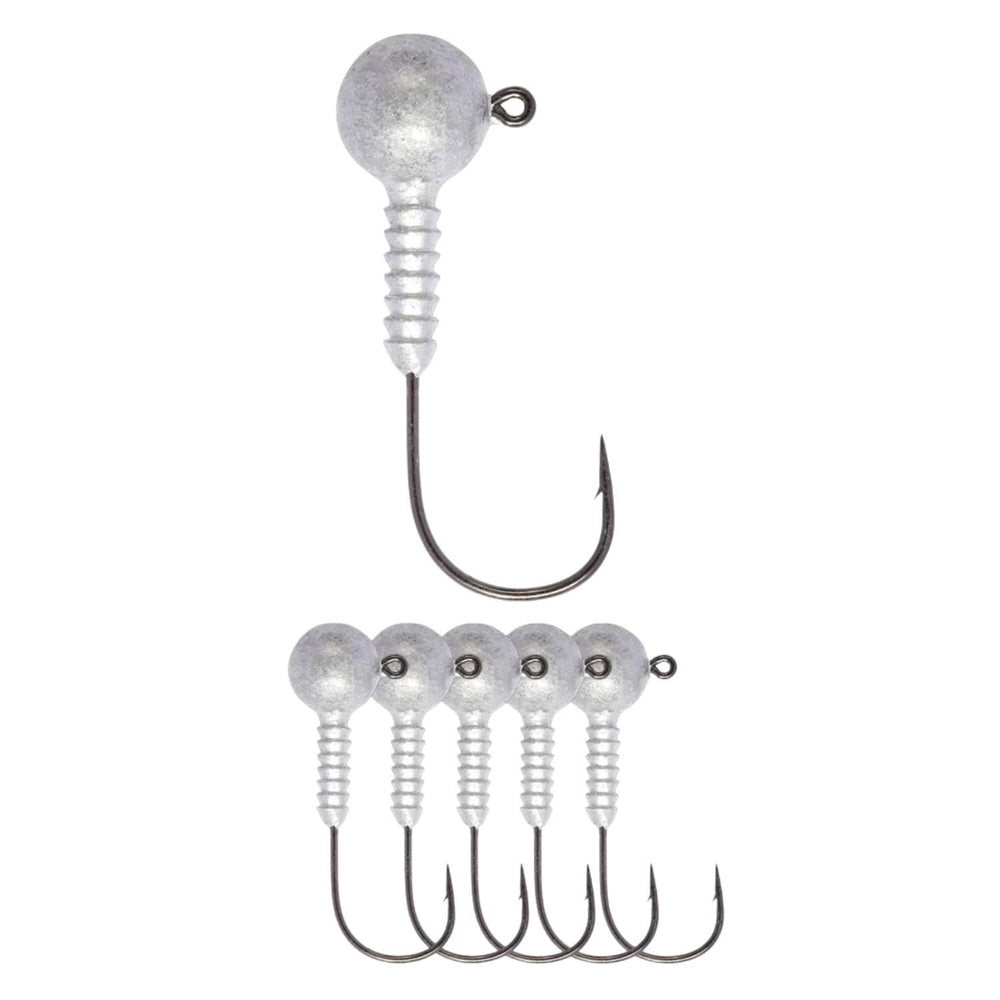 Lunker City Pro Lite round jig head one-eighth ounce close-up for precise light-tackle accuracy