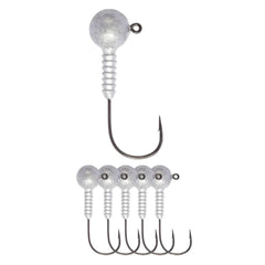 Lunker City Pro Lite round jig head one-eighth ounce close-up for precise light-tackle accuracy