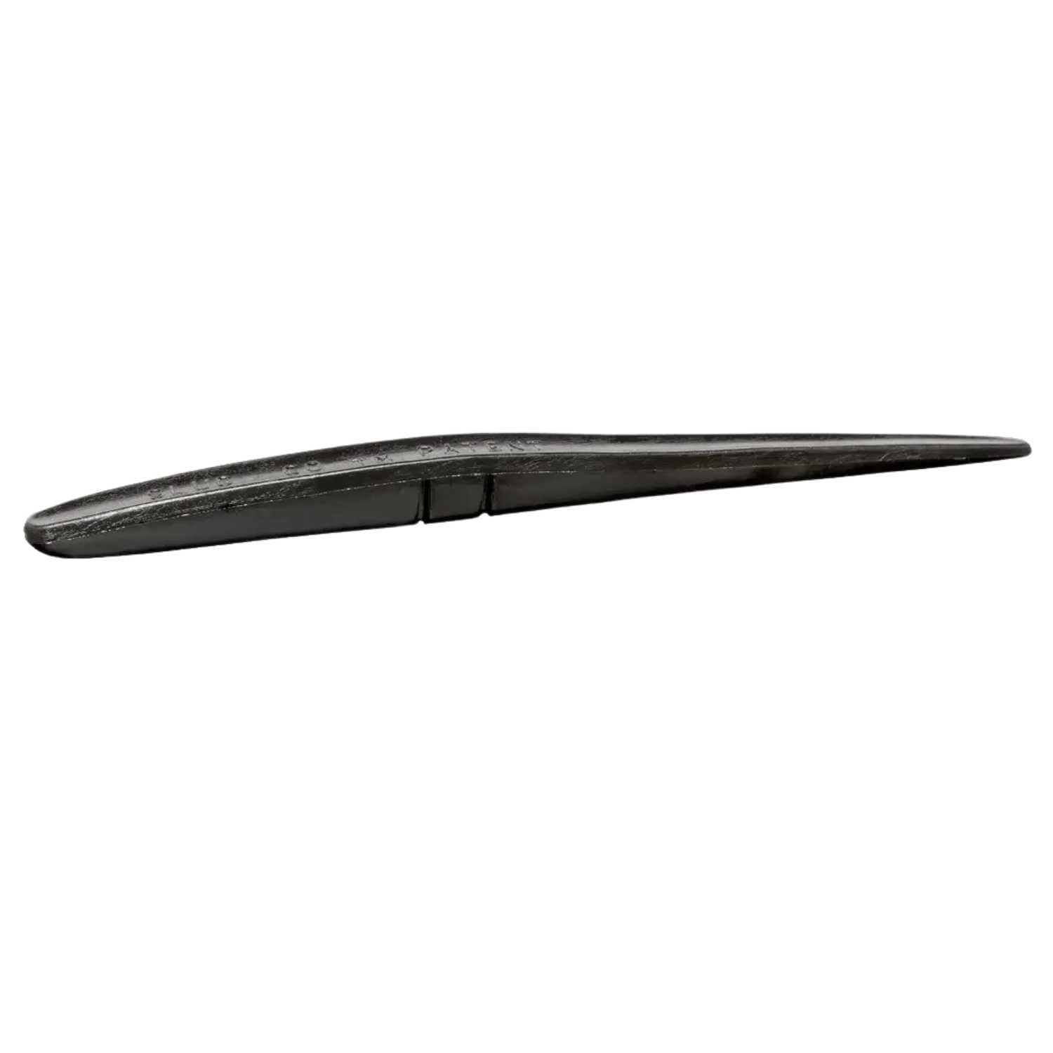 Lunker City Slug-Go lure in black 9-inch for targeting bass and other predators.