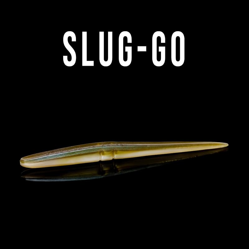 Lunker City Slug-Go original stick bait action during slow retrieves.