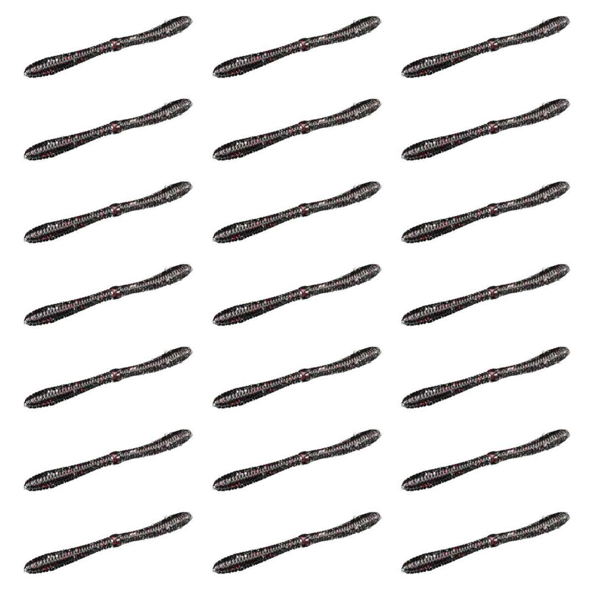 Lunker City Spanky Worm 5in 3-pack lure for flexible wacky rig setups.