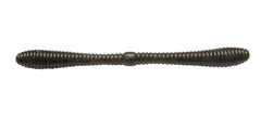 Lunker City Spanky Worm 5" wacky rig ends creating lifelike movement.