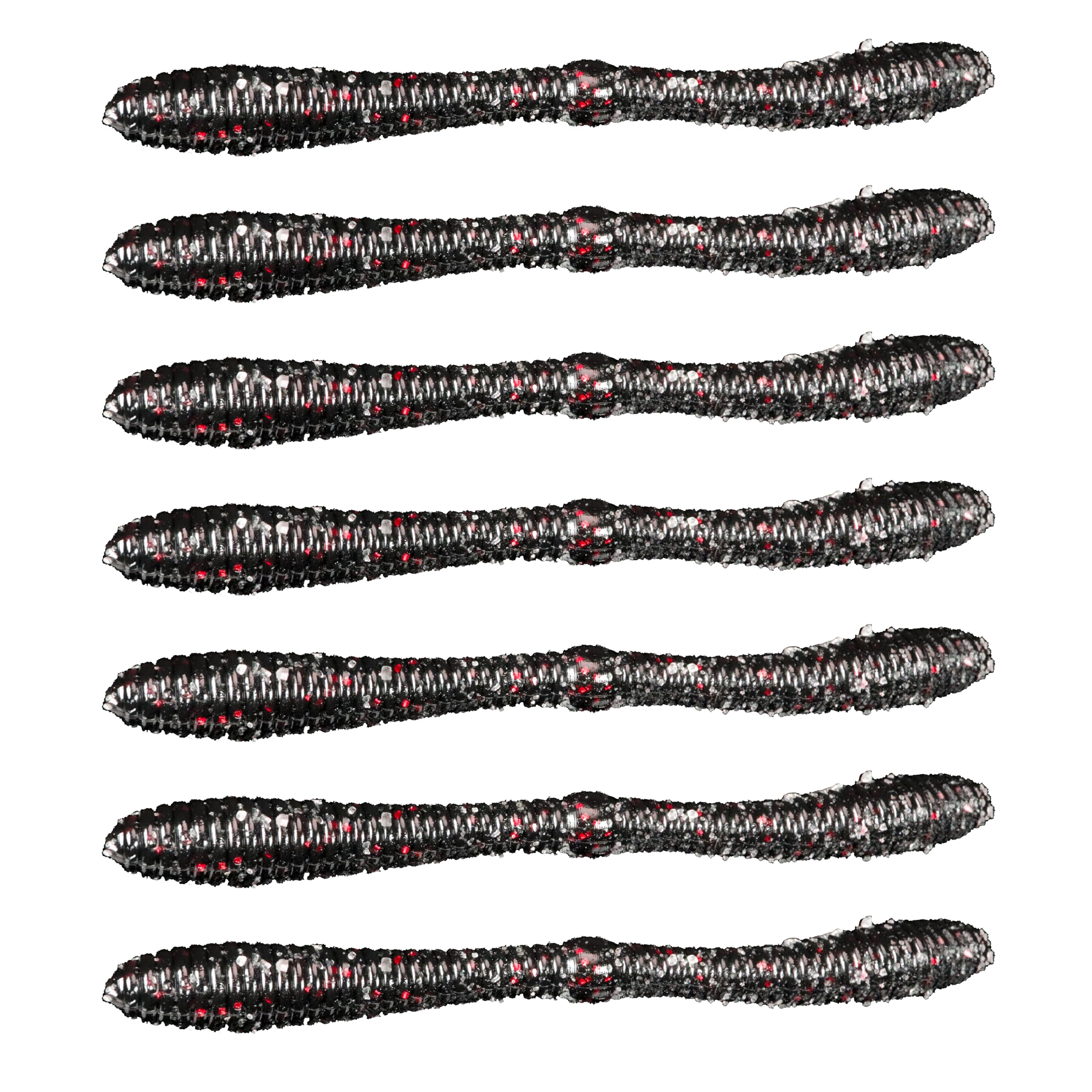 Lunker City Spanky Worm center-flex design adds lifelike action in deep dives.