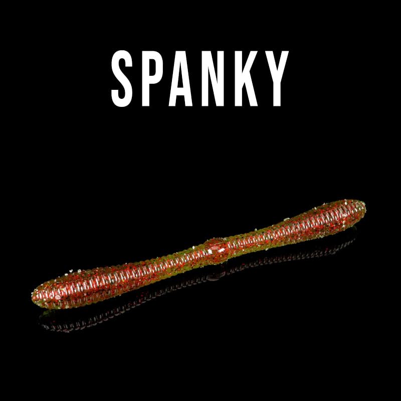 Lunker City Spanky Worms proudly made in the USA for durable soft lure performance.
