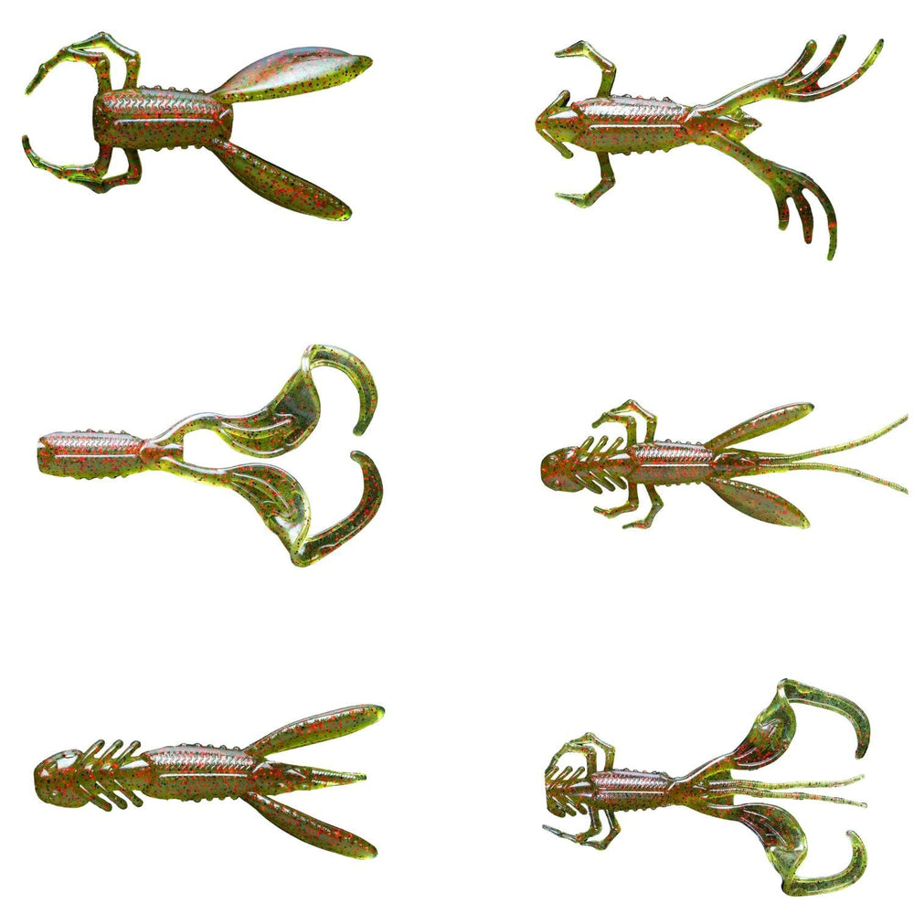 Made in the USA, Ozmo soft plastic lure offers durable lifelike texture