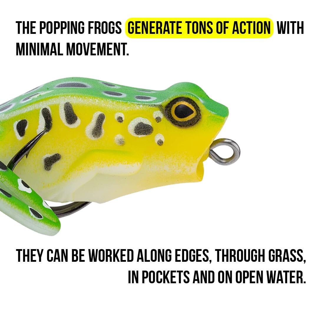 Lunkerhunt 0-5oz-weight offers light feel for long casts and quick retrieves.
