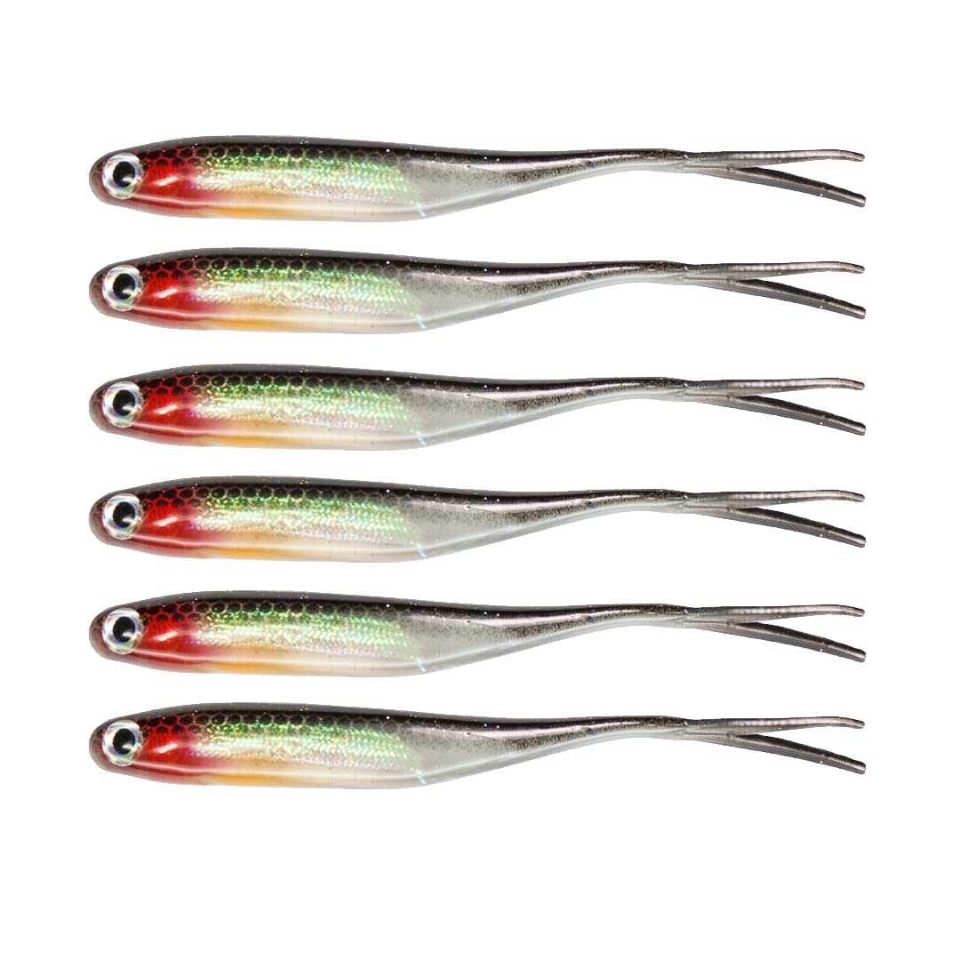 Lunkerhunt Bento lure showing lifelike finish that attracts bass and trout in water
