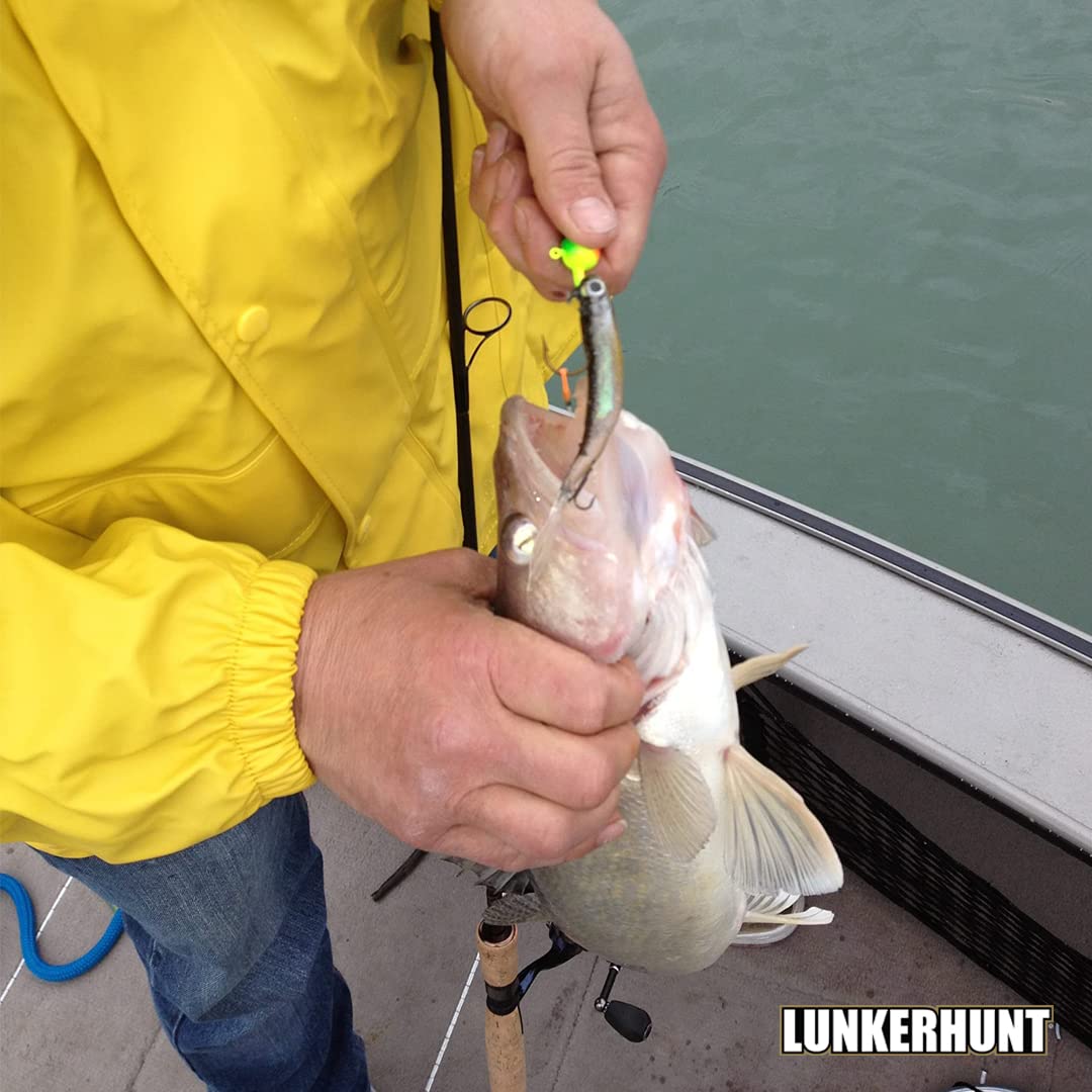 Lunkerhunt Bento holographic core adds natural flash.