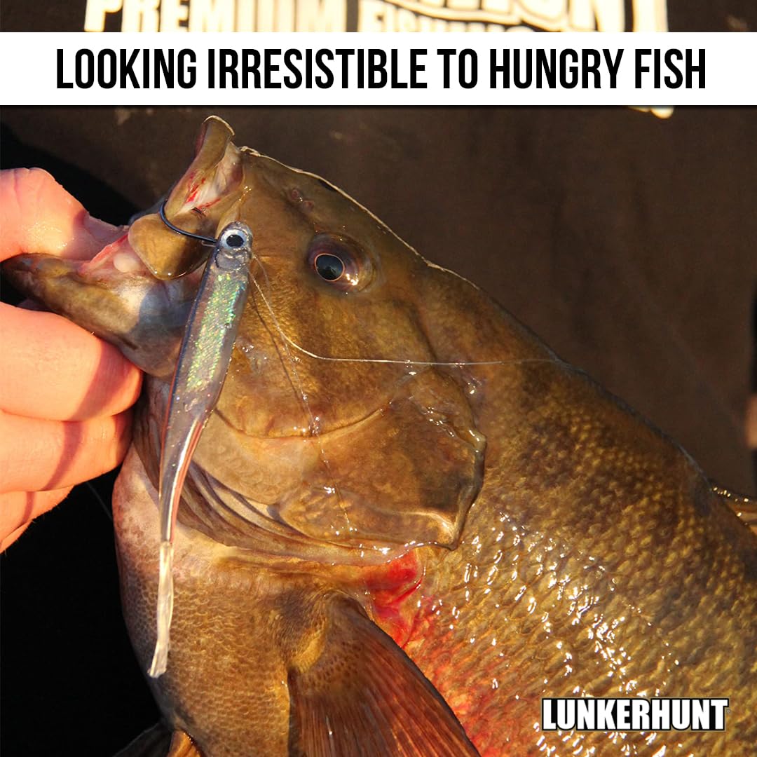 Lunkerhunt Bento Bait lure suitable for saltwater and freshwater.