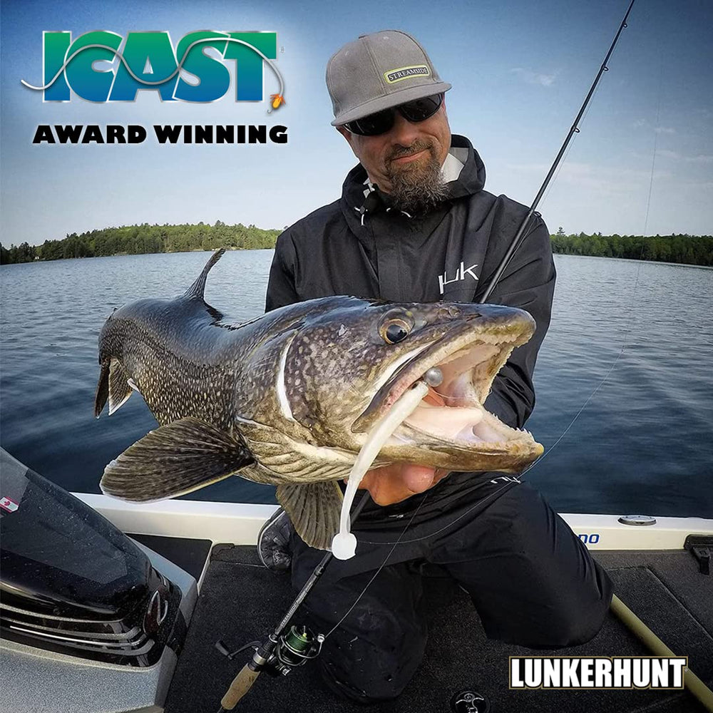 Lunkerhunt Bento weedless design aids fishing through dense vegetation.