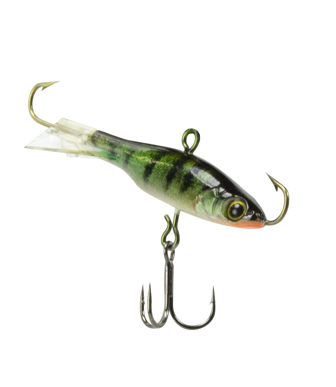 LUNKERHUNT common shiner color improves visibility in varied water conditions.