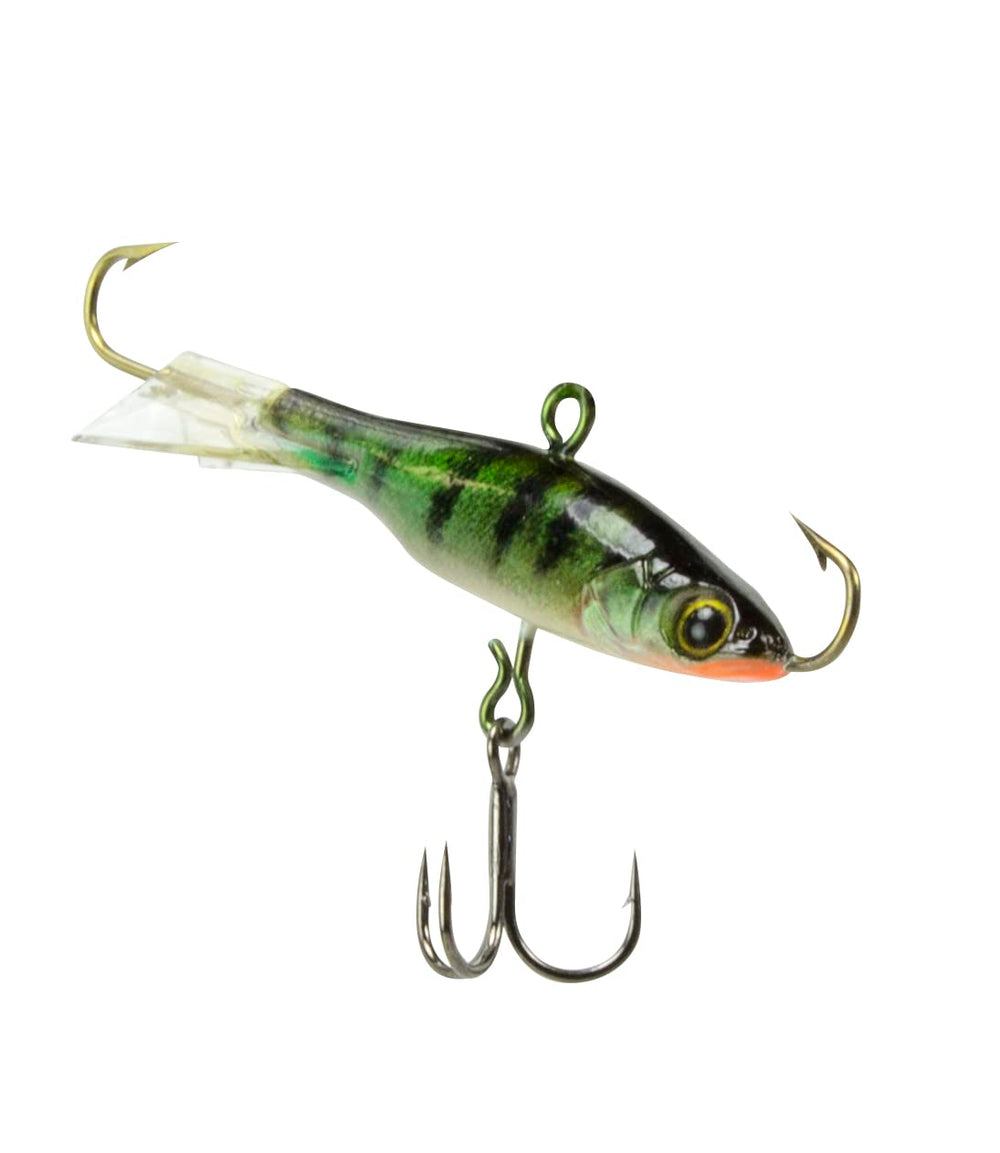 LUNKERHUNT common shiner color improves visibility in varied water conditions.