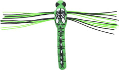 Lunkerhunt Dragonfly Lure with double skirted wings boosts topwater realism.