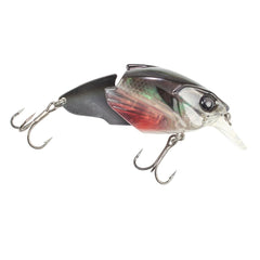 Lunkerhunt Glitch Blade Lure with silver side finish for bright flash and weed-deflecting action.