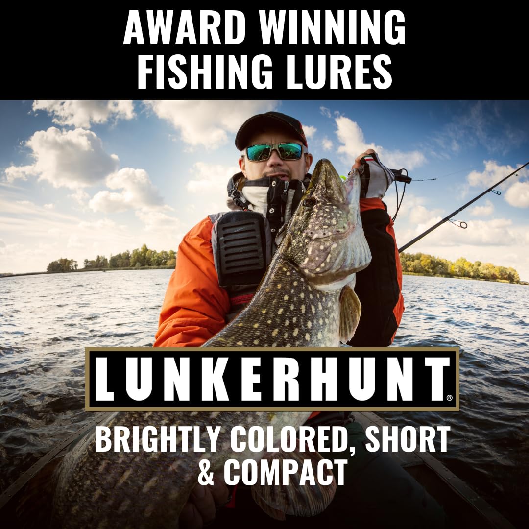 Lunkerhunt Impact Jolt 2.125-inch length supports precise casts and quick retrieves.