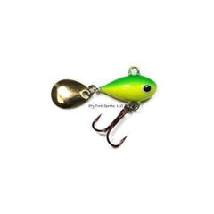 Lunkerhunt Magic Bean spinner bait with rotating tail blade boosts attraction for bass