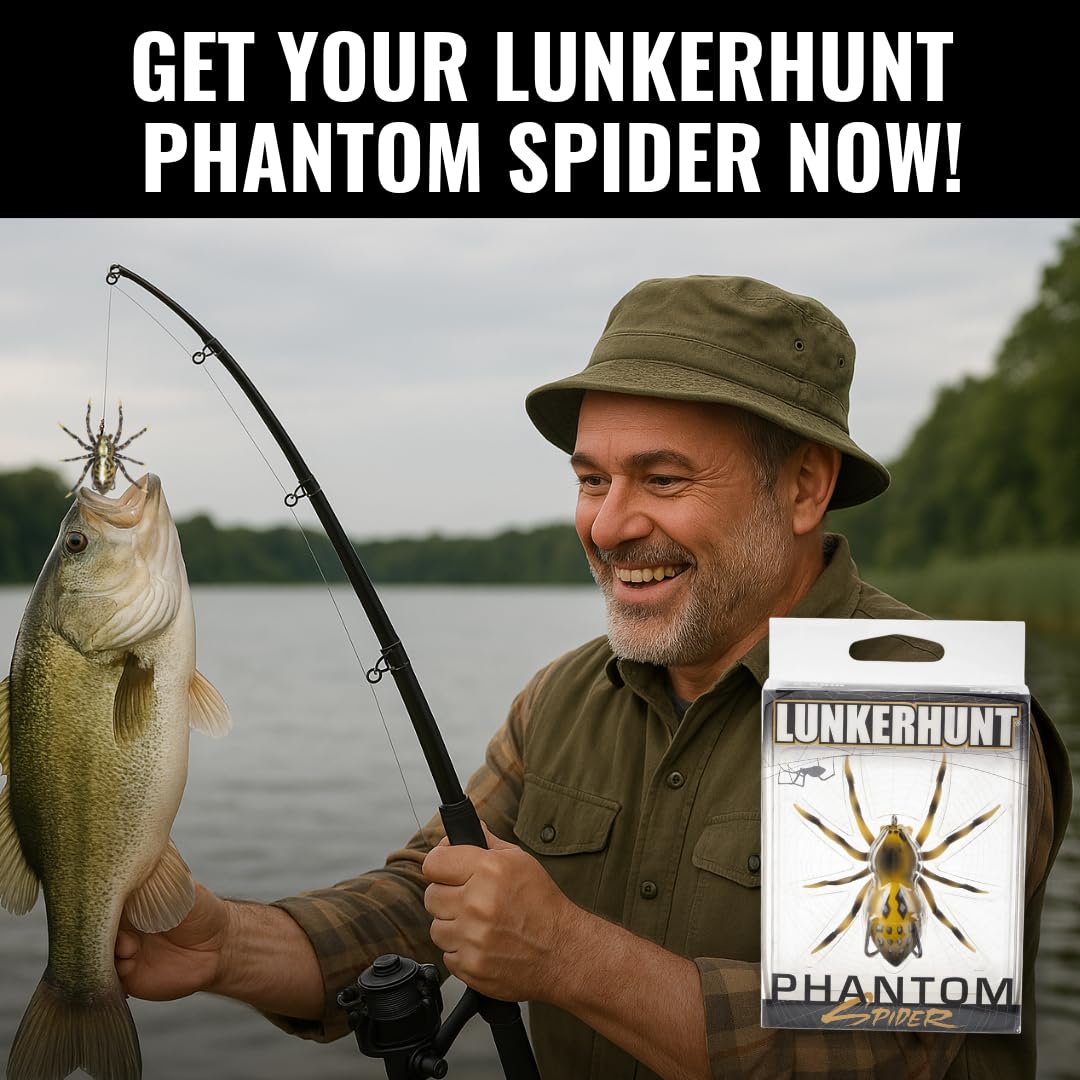 Comes with two hooks for reliable setups with Phantom Spider