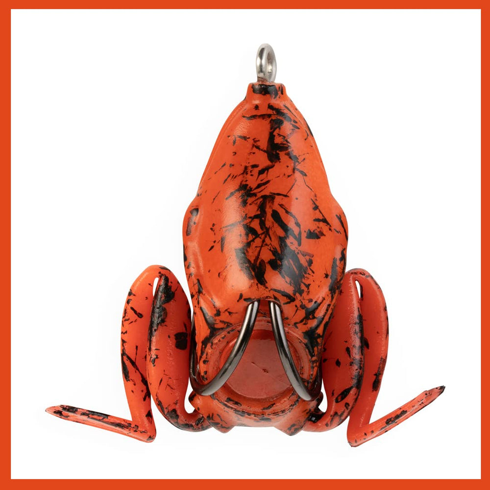 Lunkerhunt Pocket Frog topwater lure suitable for bass and pike.